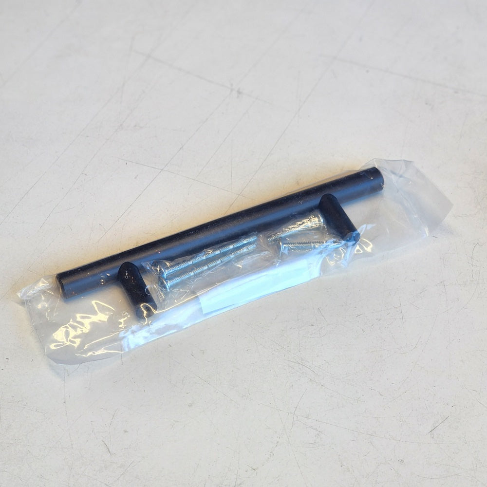 3-3/4 in. Matte Black Solid Cabinet Handle Drawer Bar Pulls (10-Pack) (5001-96-MB-10) 3-3/4 in. Matte Black Solid Cabinet Handle Drawer Bar Pulls (10-Pack) (5001-96-MB-10)